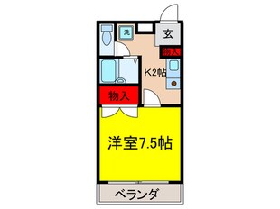 クリヨン千里北の物件間取画像